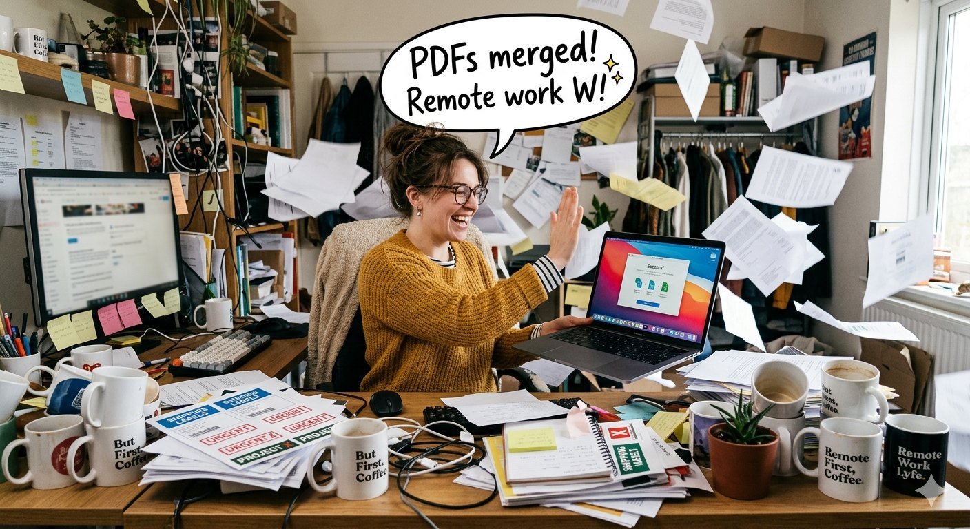 Illustration pour arrêter la folie déjà: Combiner toutes les étiquettes d'expédition de Meesho en un seul PDF pour l'impression en vrac